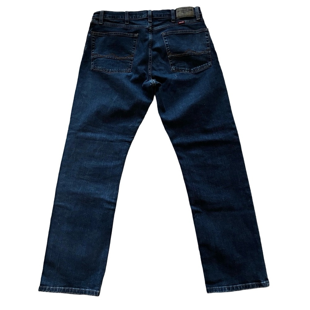 Wrangler Five Star Premium Straight Fit Jeans 34x30 Dark Wash - Picture 4 of 4